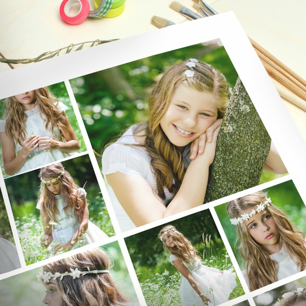 Foto collage impreso en
 PVC