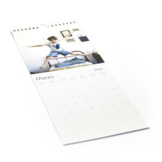 Calendario personalizado mensual 15x35